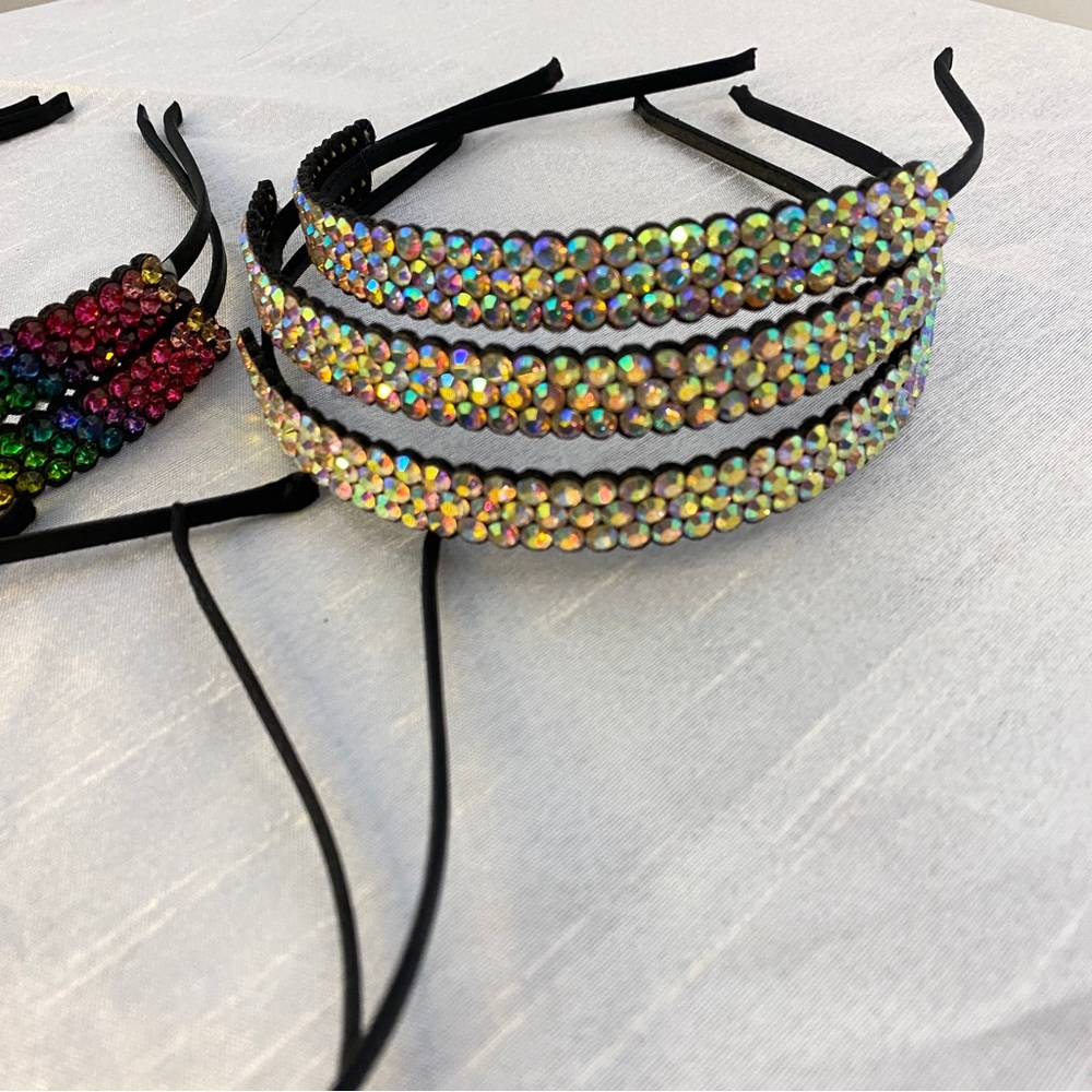 Wholesale Rhinestone Headband Set of 3 - Picture 4 of 4